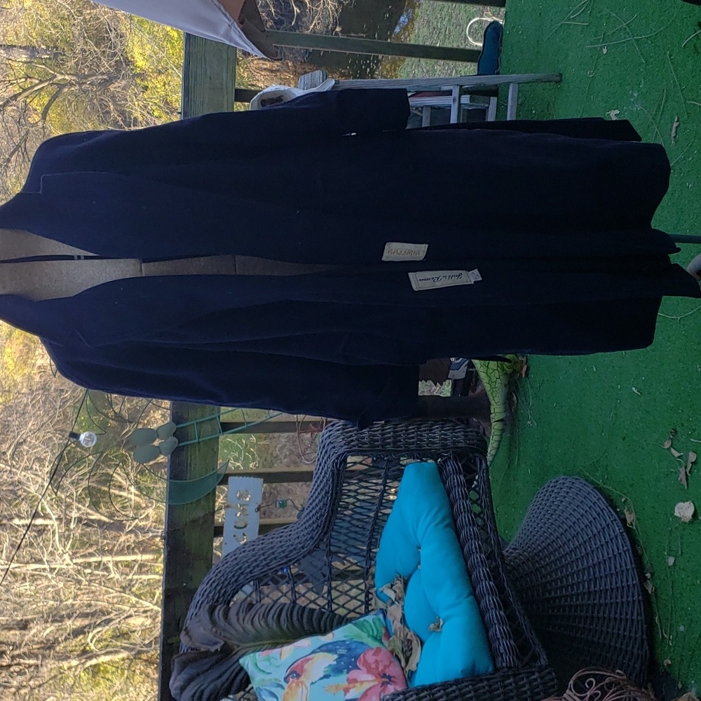 Kajjmir - Finest Man Made Cashmere - Juli De Roma Trench Coat - size 10